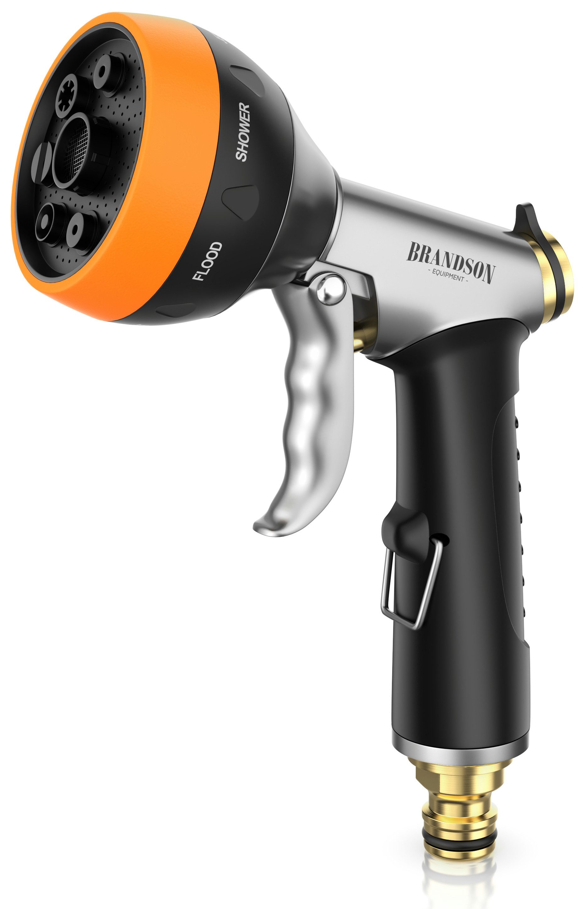 Brandson Multifunktionsbrause Garten Handbrause Metall, Gartenbrause, 7 Spr günstig online kaufen