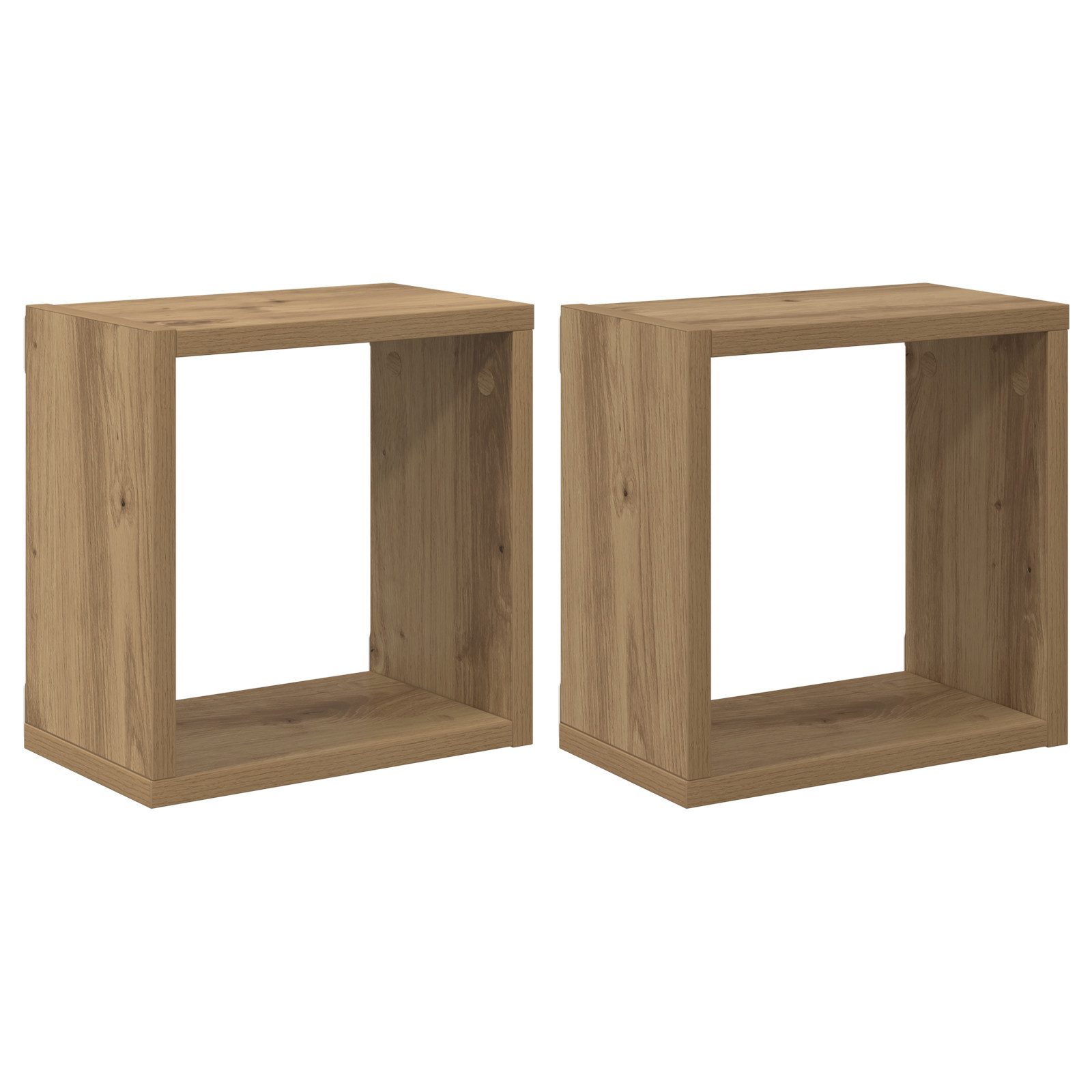 vidaXL Regal Wandregale Artisan-Eiche MDF 26 günstig online kaufen