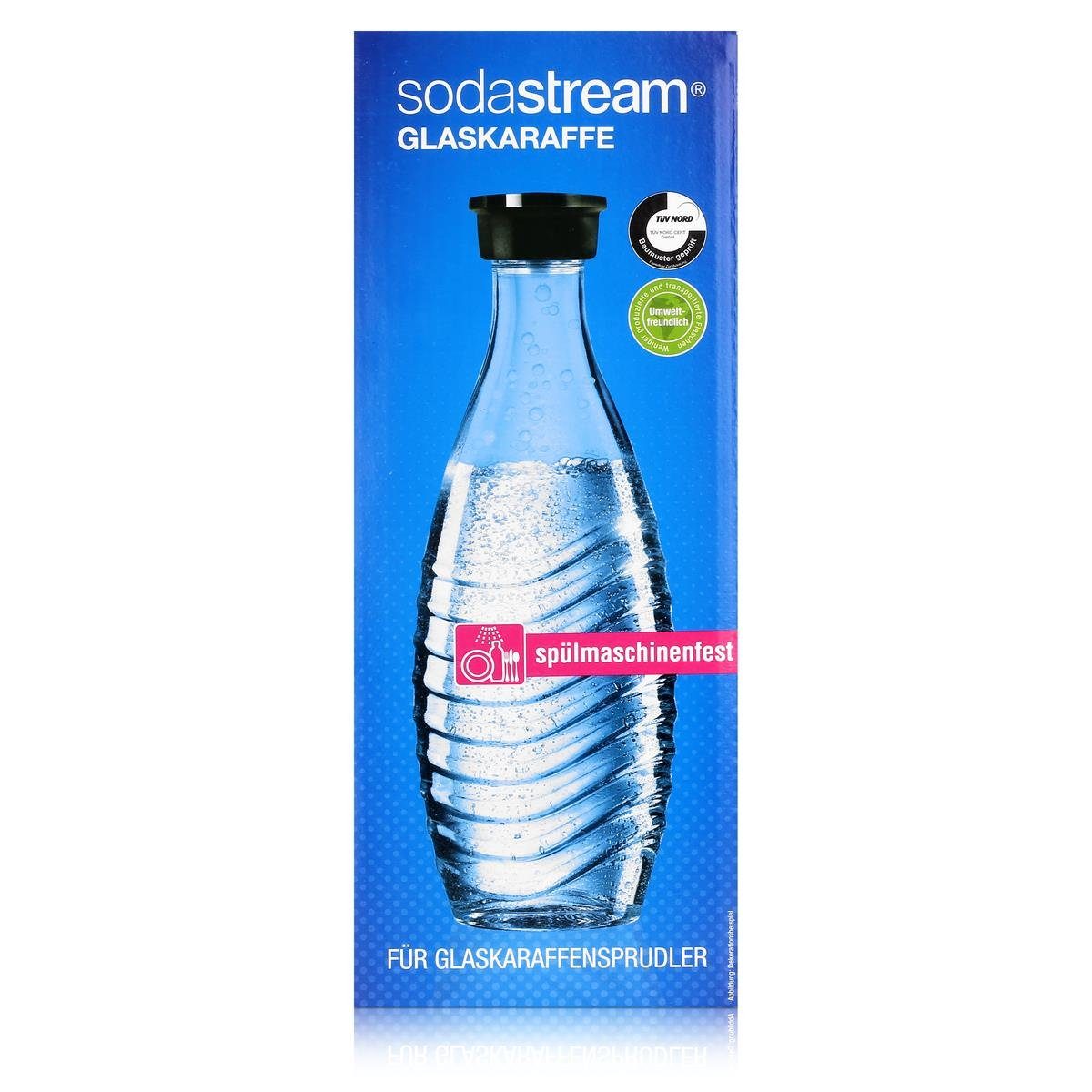 SodaStream Trinkflasche SodaStream Glaskaraffe 0,615L - Glasflasche, Ersatzflasche (1er Pack)