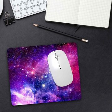 GRAVURZEILE Mauspad im Galaxy Design - Bedrucktes Mousepad - Weltall -, Geschenk für Familie & Freunde