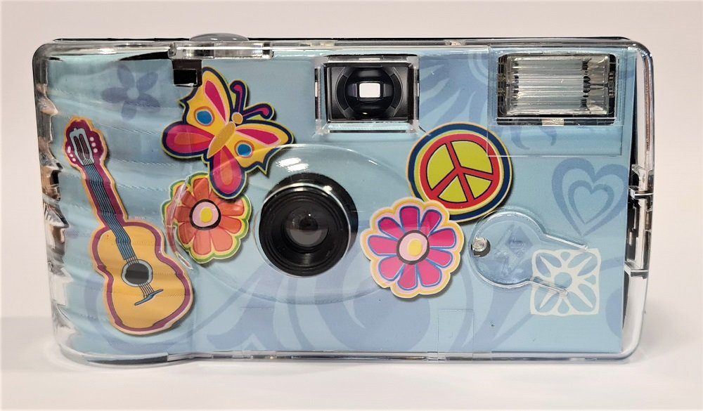 TopShot 7 x Sonderposten Einwegkamera Sonderposten Flower Power MHD 03.2026 Einwegkamera