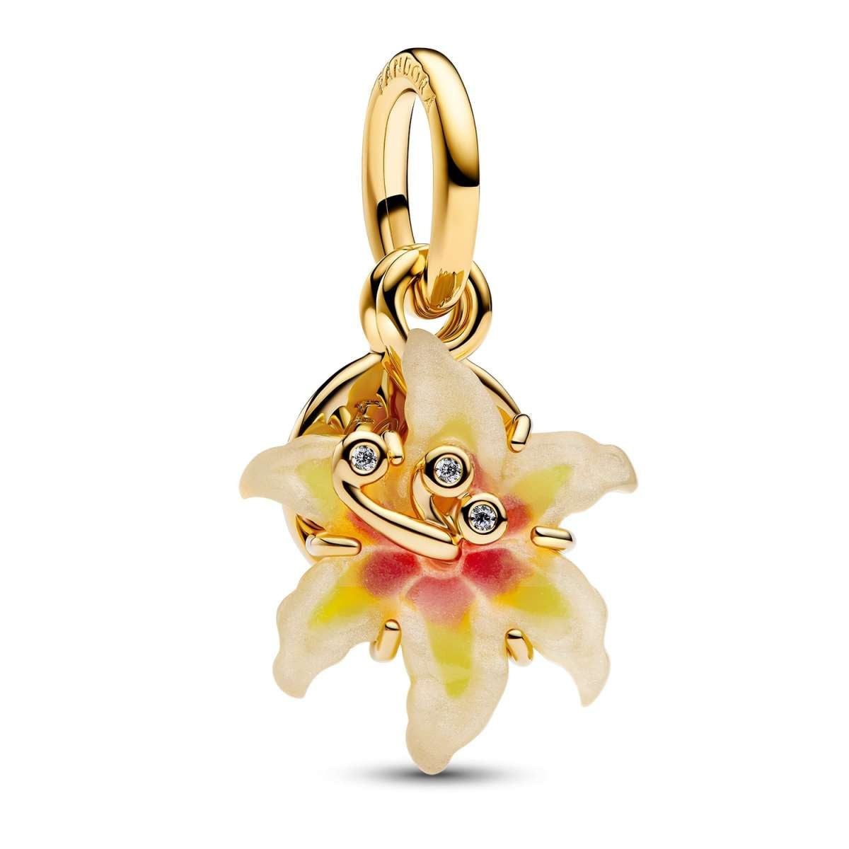 Pandora Kettenanhänger 764020C01, Anhänger Disney Rapunzel Neu Verföhnt Sonnentropfenblume