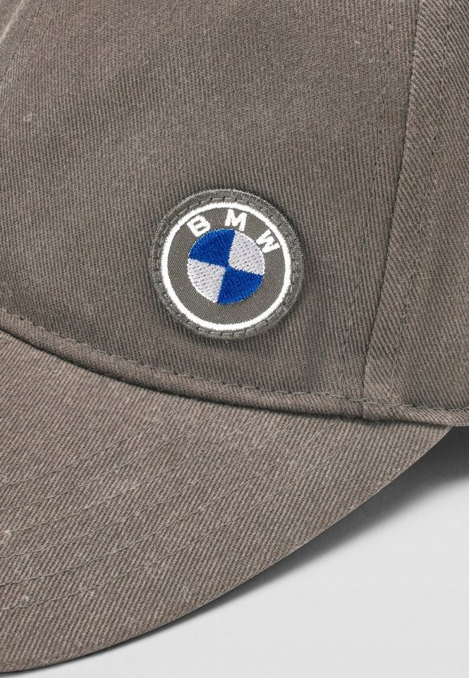 BMW Baseball Cap BMW Mütze Cap Kappe Basecap Baseballkappe Schirmmütze Grau  (1-St)