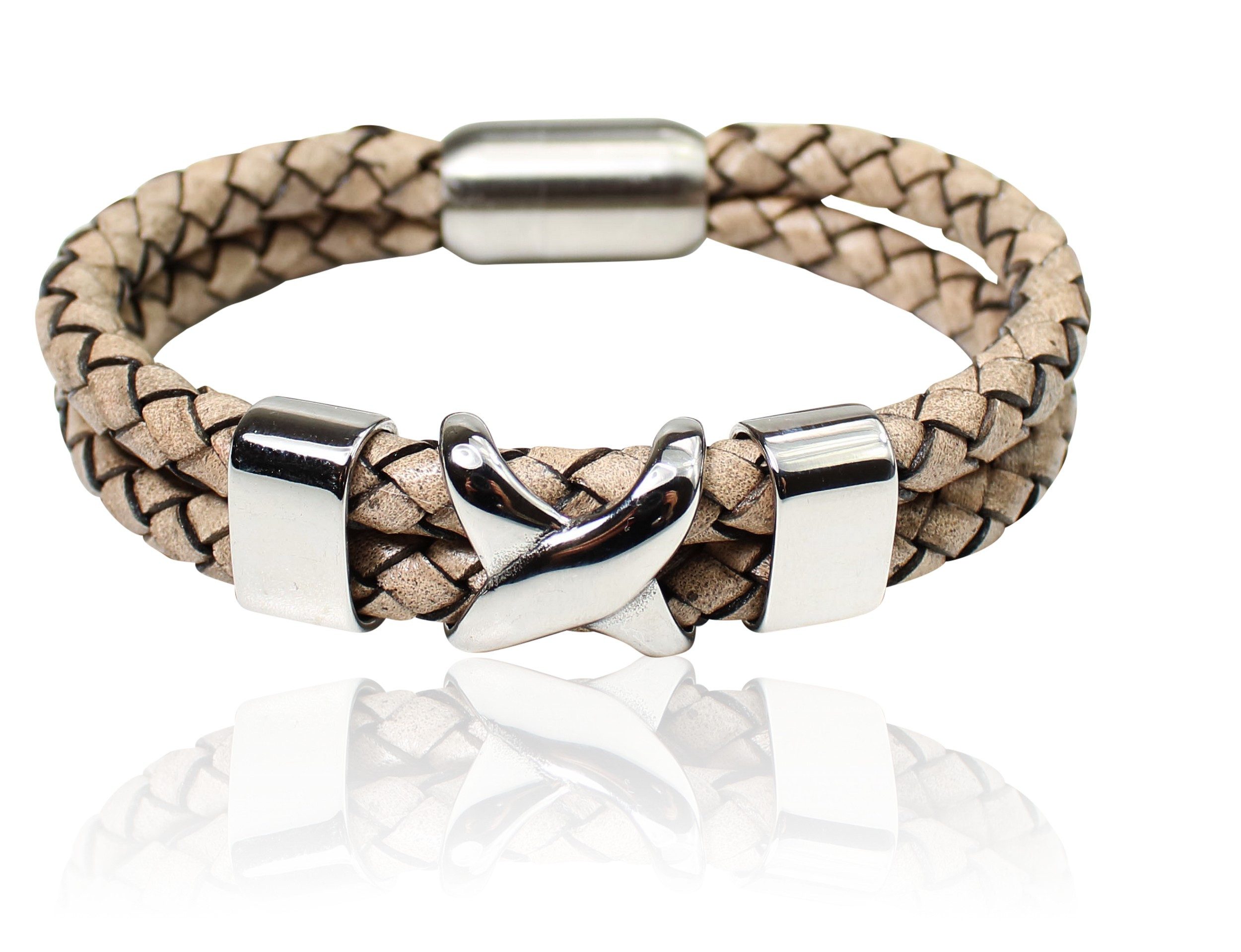 FRONHOFER Lederarmband 19124, elegantes Lederarmband mit günstig online kaufen