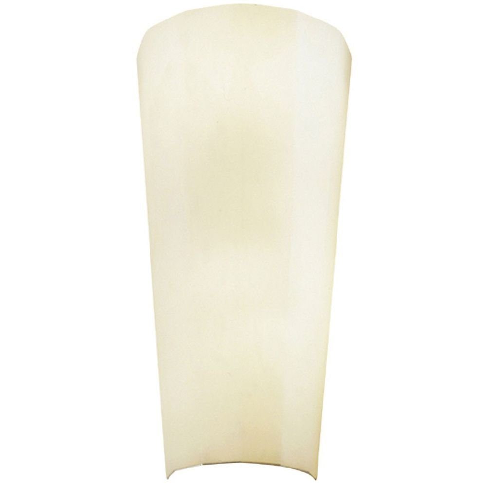 Holländer Wandleuchte 2-flammig Kyra Alabaster Naturweiß Beige, Weiß
