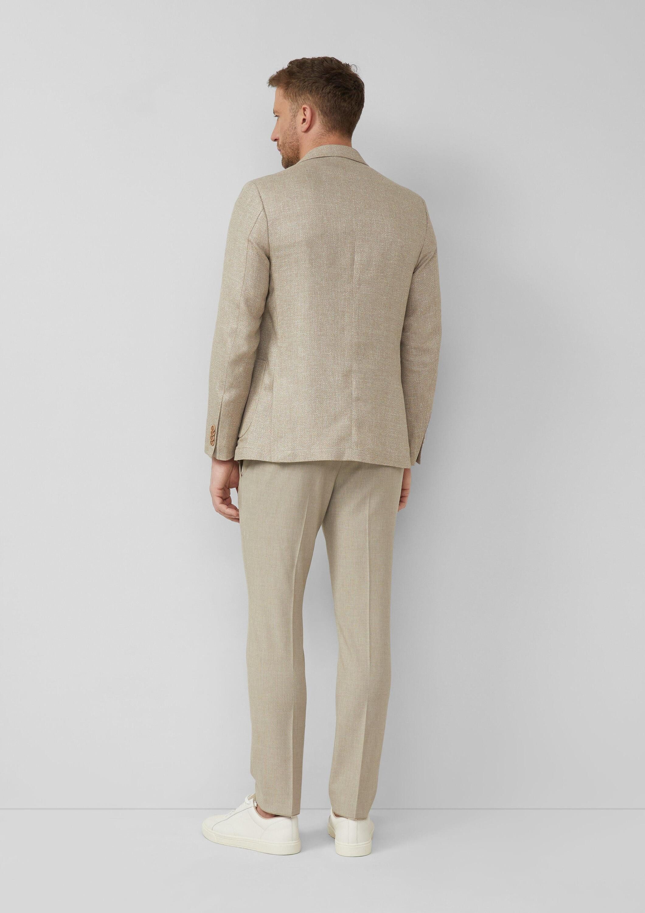 s.Oliver Sakko Indoor-Jacke S.OPURE s.O PURE: Sakko aus meliertem Leinenmix