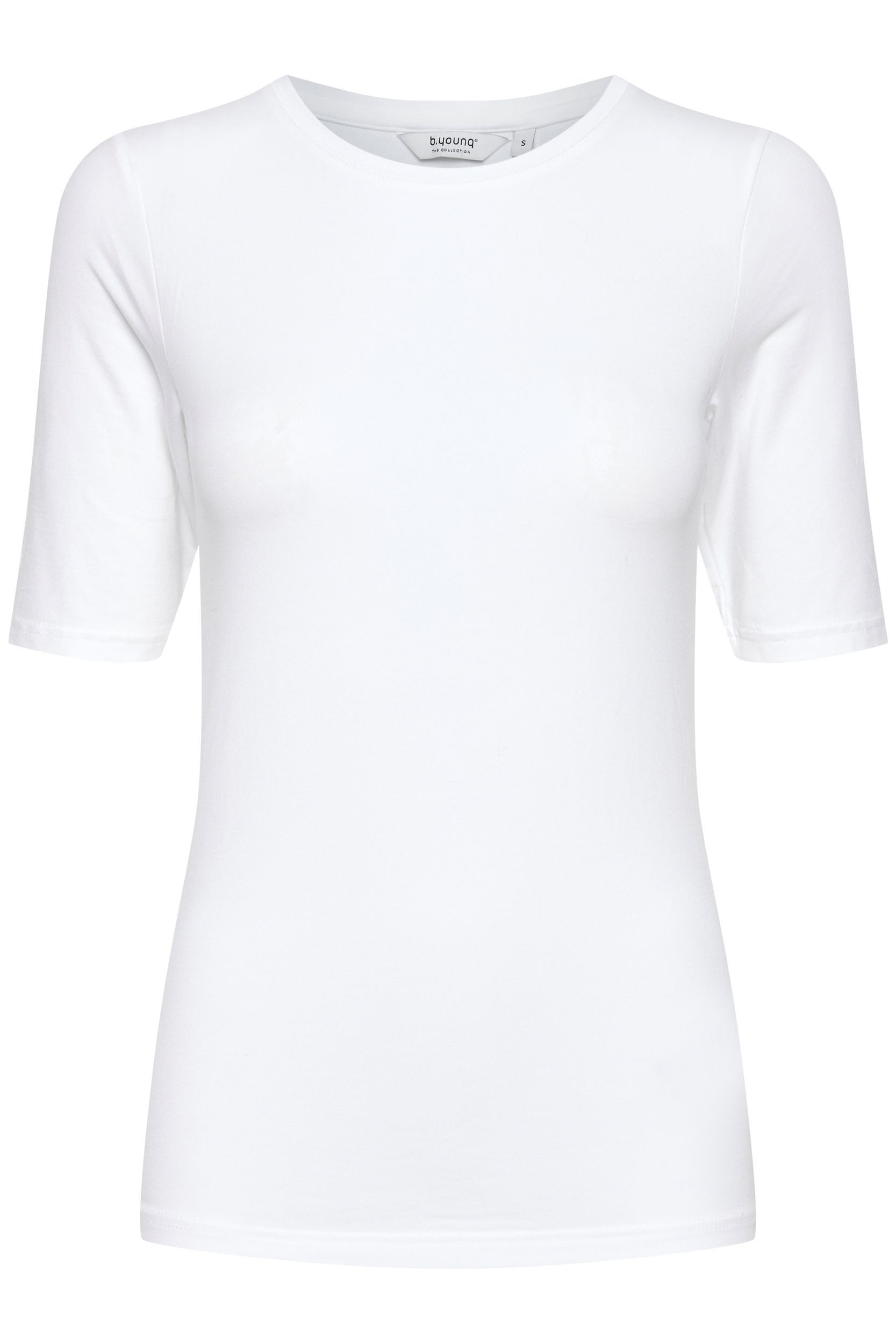 b.young T-Shirt Slim Fit Ellenbogen-Длина Rundhalsausschnitt BYPAMILA TSHIRT