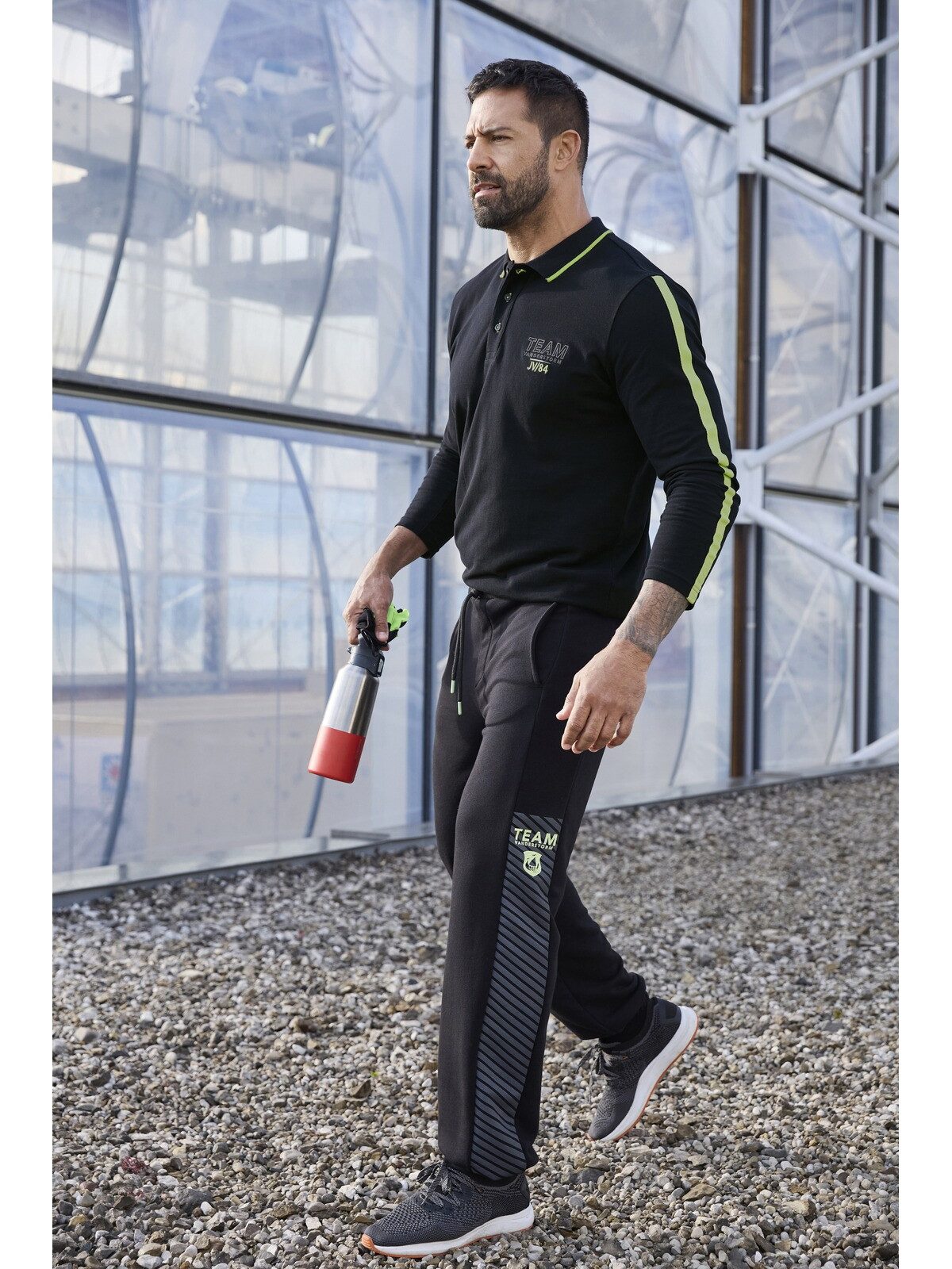 Jan Vanderstorm Jogginghose KOLFINUR mit elastischem Bund