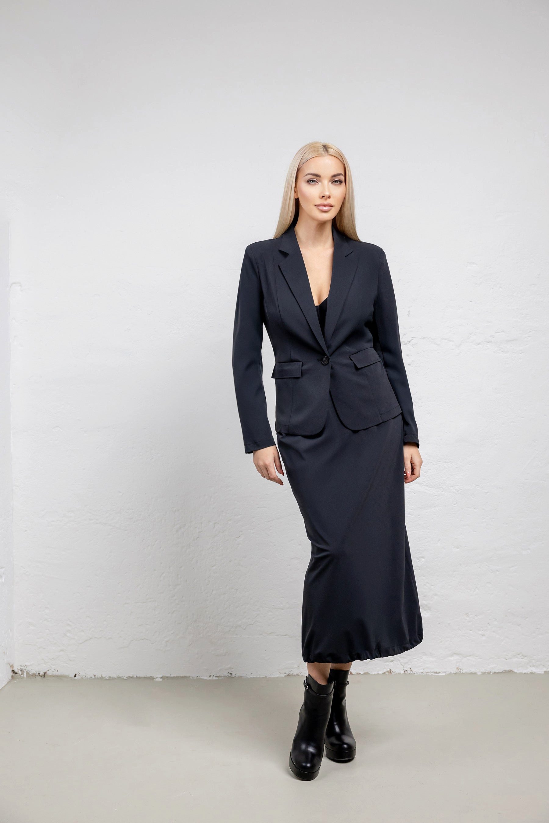 Travel 8 Jackenblazer Damen Blazer aus Polyamid - Knitterarm, Formstabil & Reisetauglich