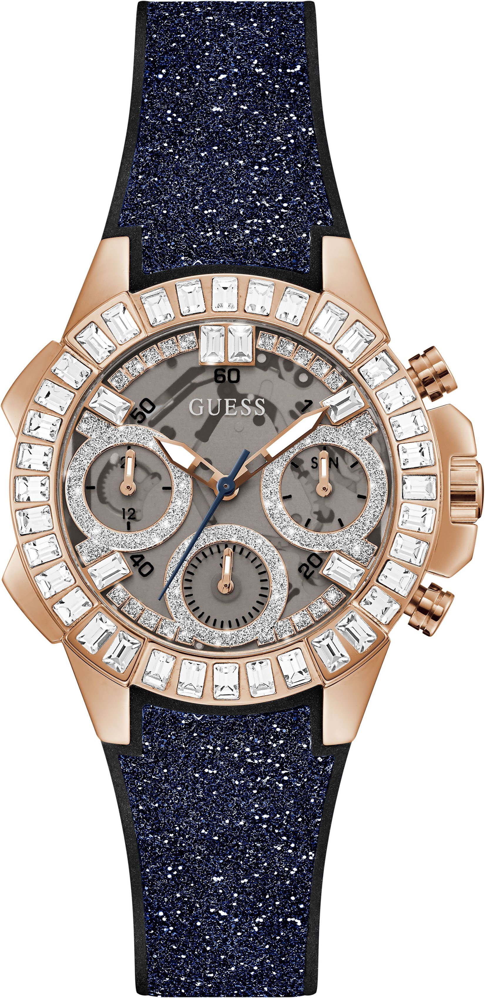 Guess Multifunktionsuhr »GW0313L3,BOMBSHELL« | OTTO