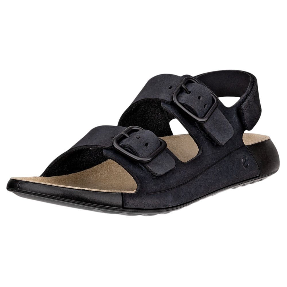 Ecco Cozmo 3 Strap (Premium-Leder) schwarz Damen Sandale