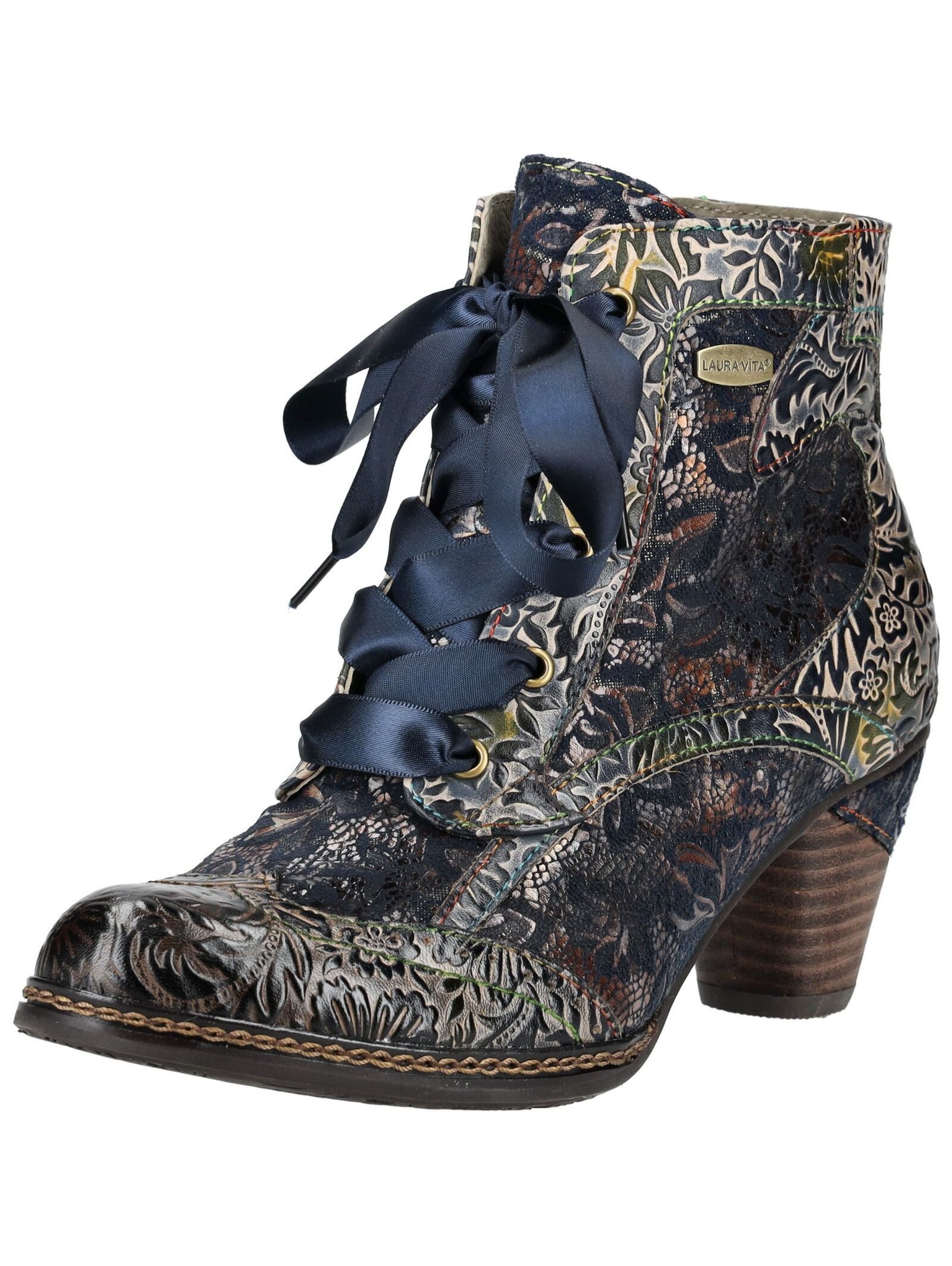 LAURA VITA LAURA VITA Stiefelette Leder/Textil Schnürstiefelette günstig online kaufen