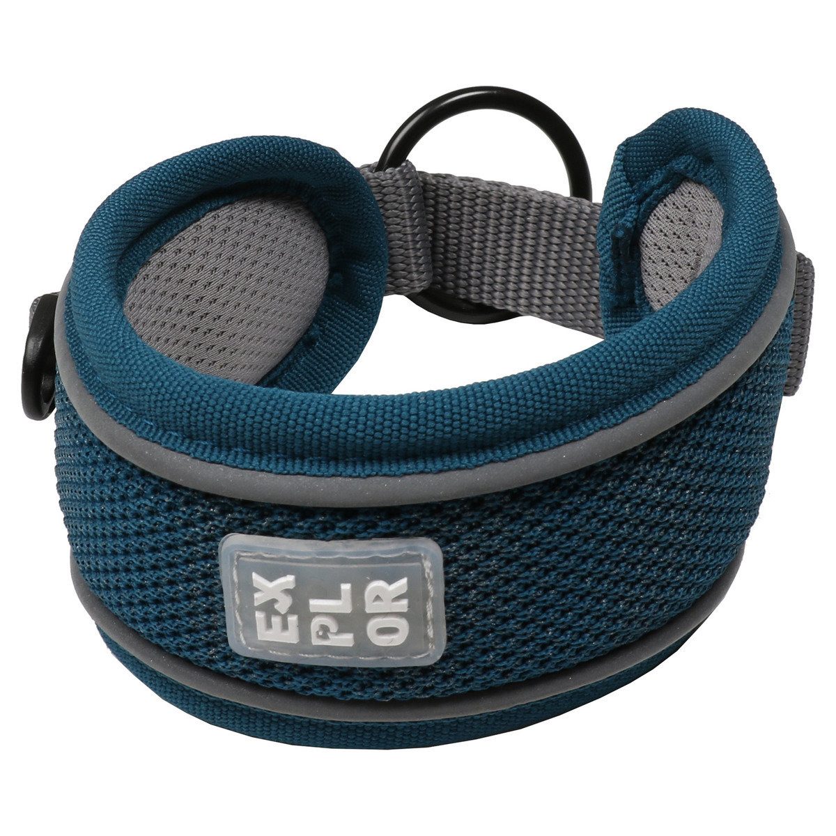 DUVO+ Hunde-Halsband EXPLOR Ultimate Fit Control Halsband Classic petrol blue