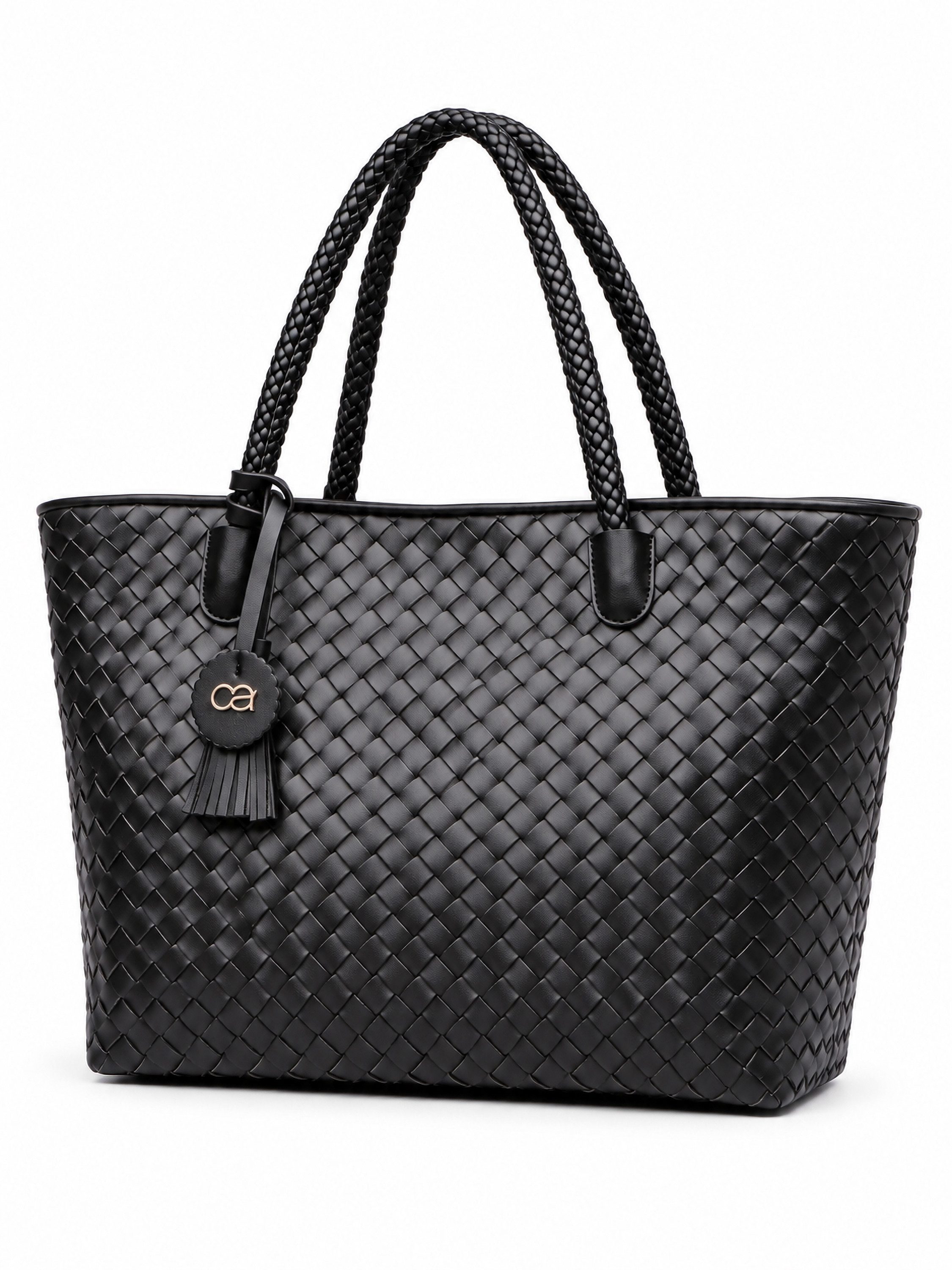 COLLEZIONE ALESSANDRO Schultertasche Paris, Flechttasche im XL-Format