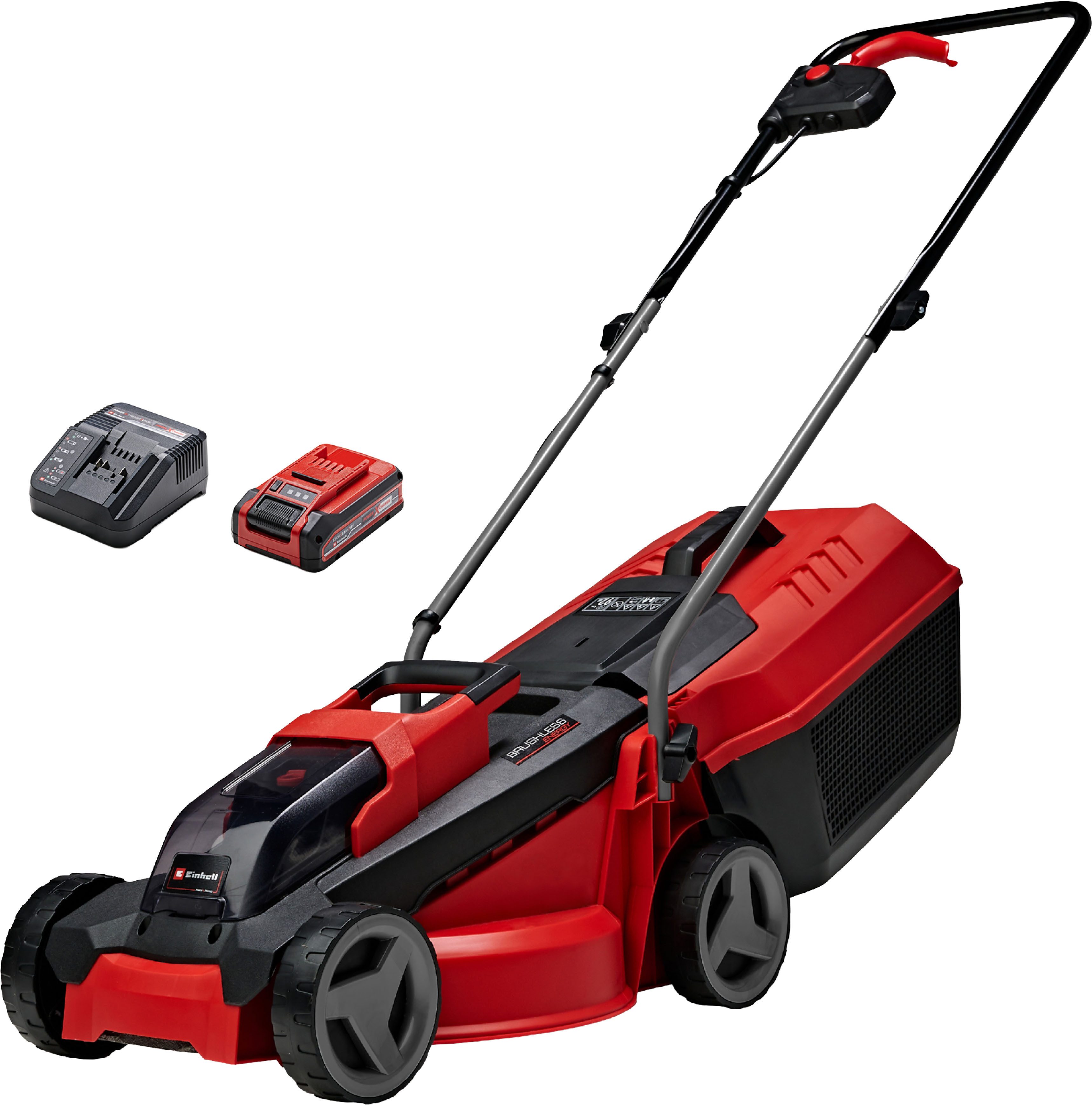Einhell Akkurasenmäher GE-CM 18/30 Li (1x3,0Ah), 30 cm Schnittbreite, (Set), mit Akku und Ladegerät