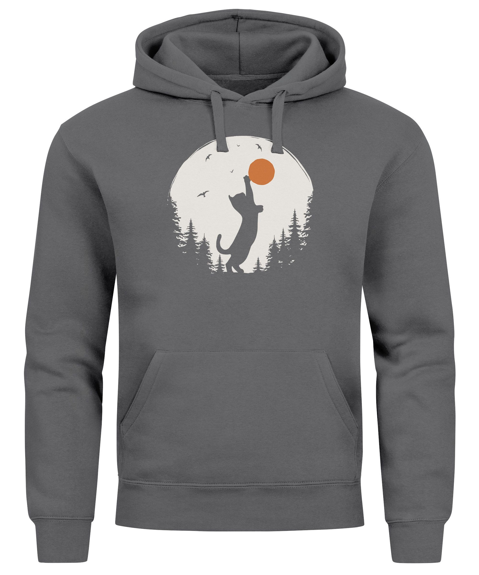 Neverless Hoodie Hoodie Herren mit Frontprint günstig online kaufen