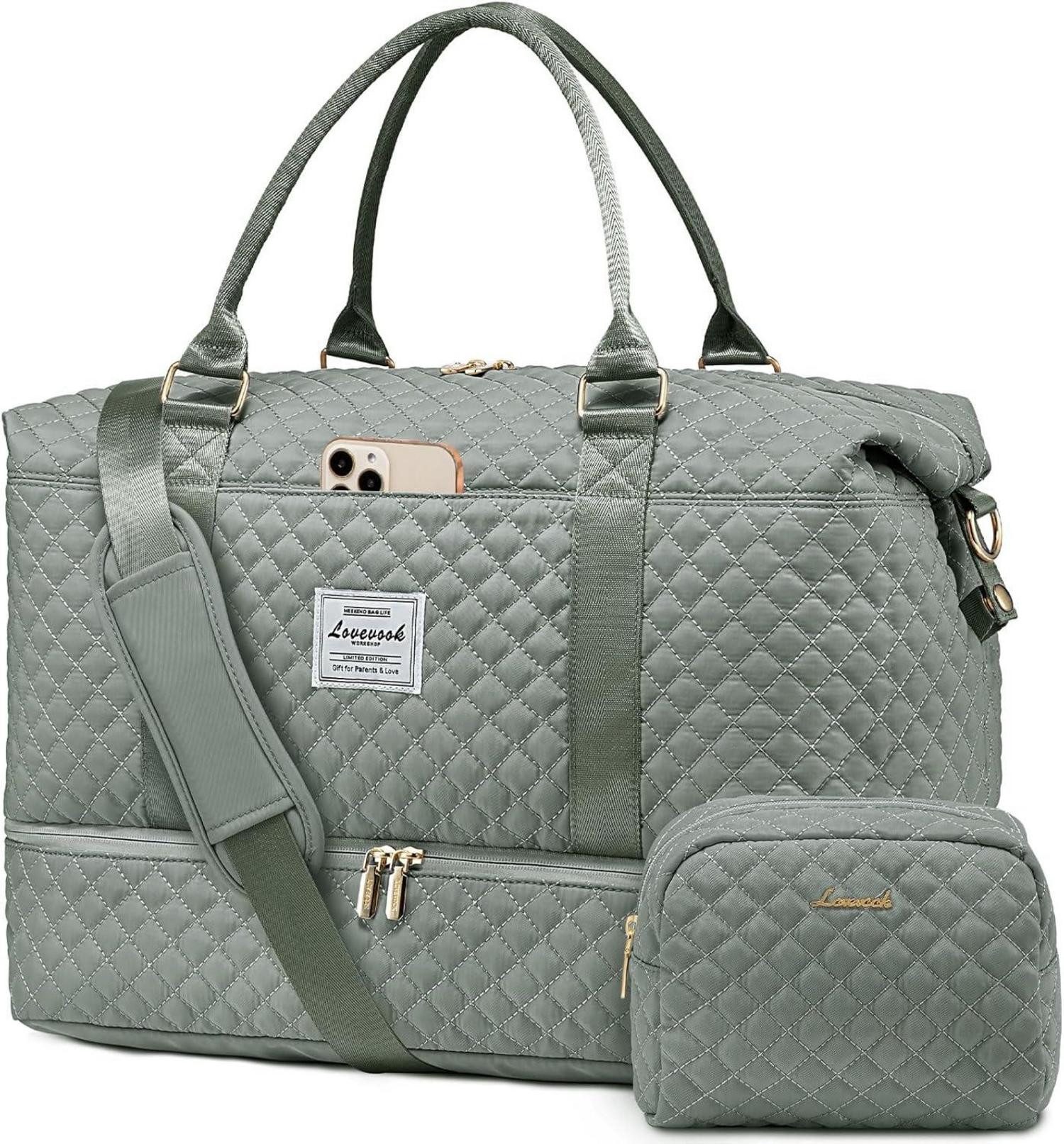 LuxusKollektion Reisetasche Sporttasche Damen Groß Weekender günstig online kaufen