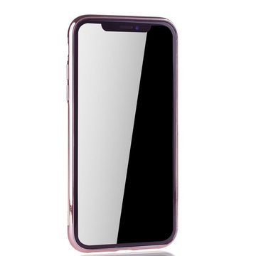 König Design Handyhülle Apple iPhone XR, Apple iPhone XR Handyhülle Bumper Backcover Rosa