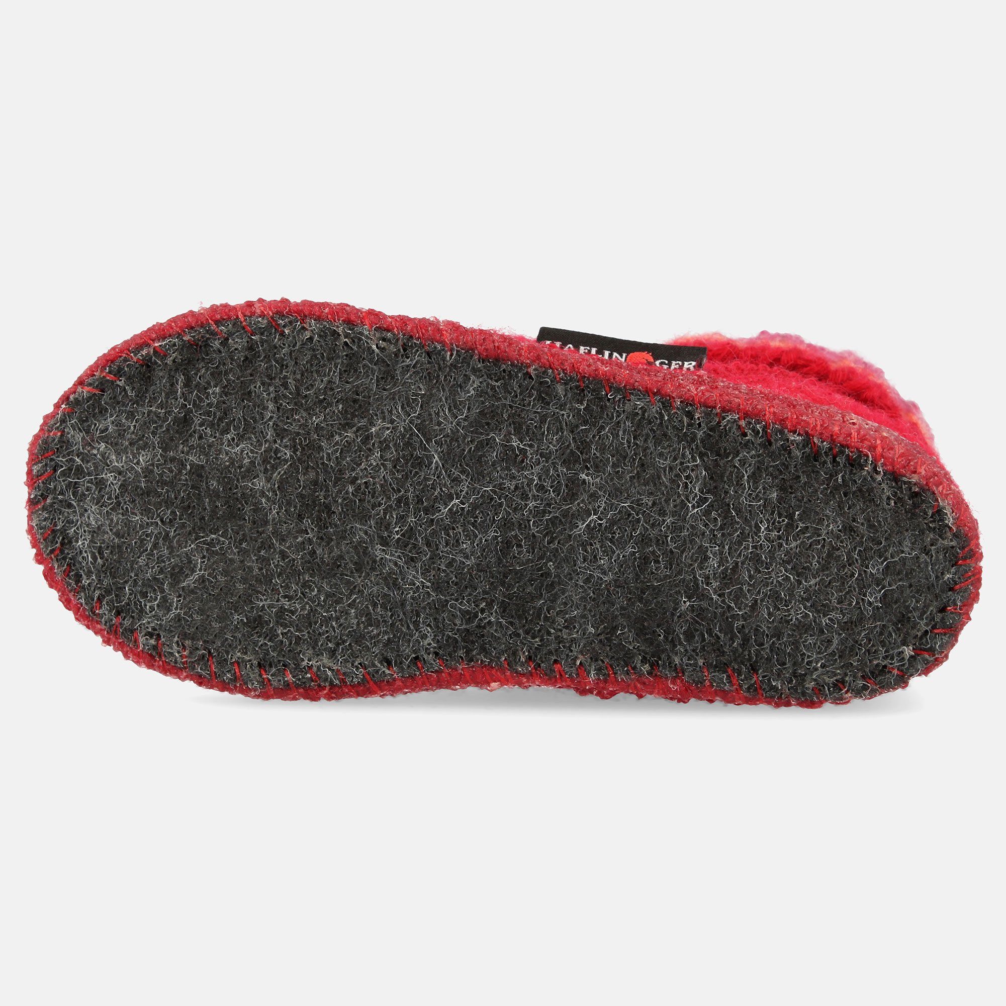 Haflinger Hüttenschuh Paul aus reiner Schurwolle Hausschuh