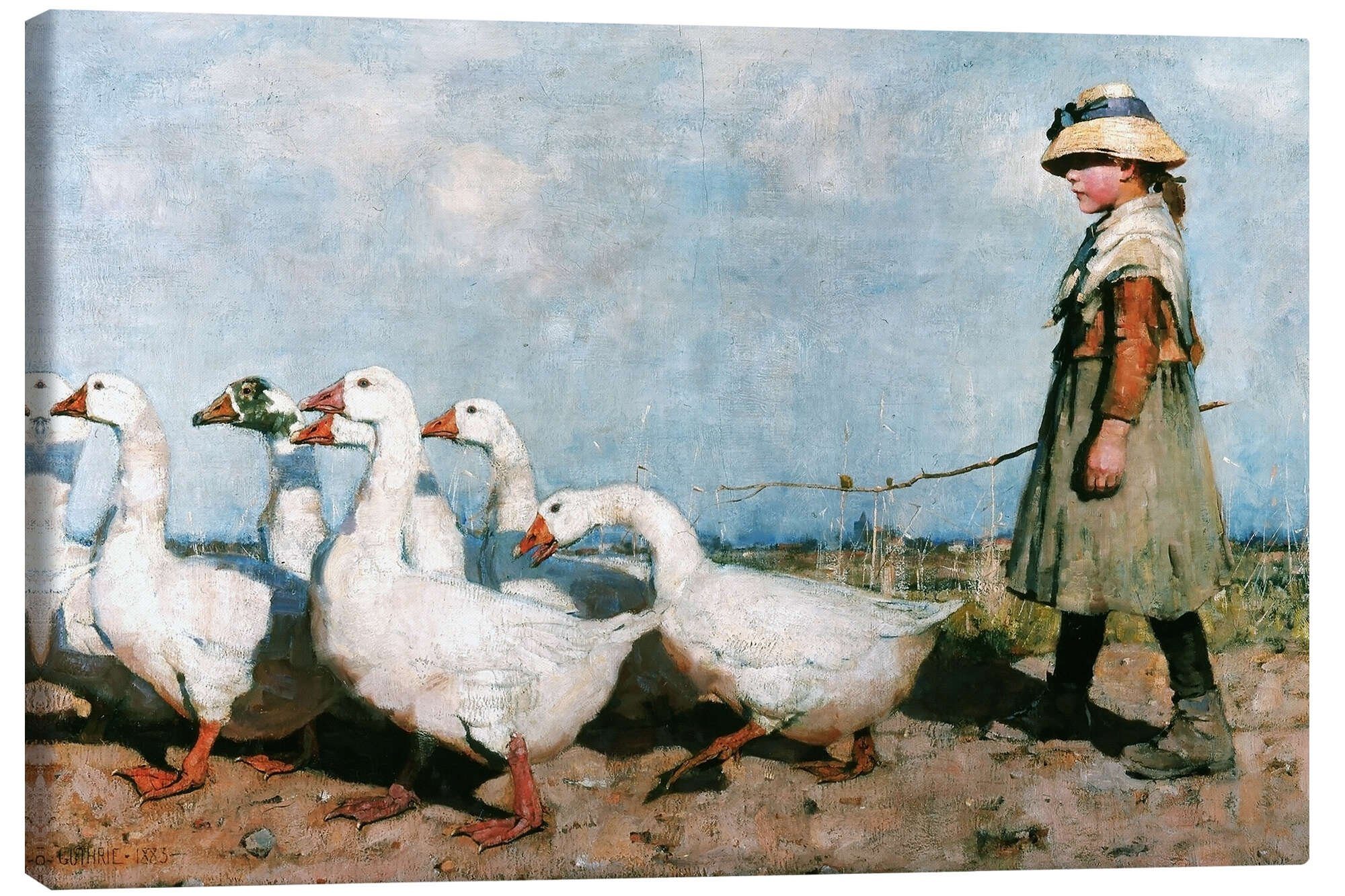 Leinwandbild Sir James Guthrie