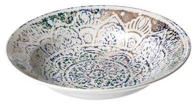 Ritzenhoff & Breker Тарелка обеденная LUIGI, Паста тарелка, Blau, Beige, Weiß, Ø 29 cm