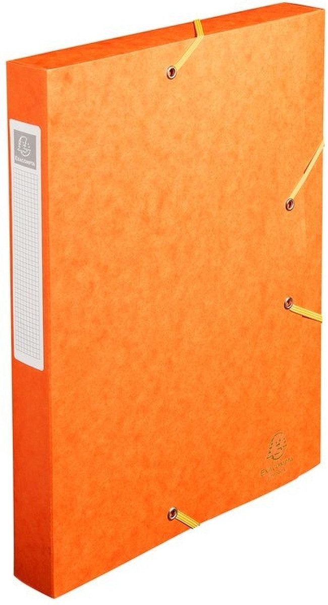 Fächermappe Sammelbox Nature Future A4 40mm Manila-Karton orange