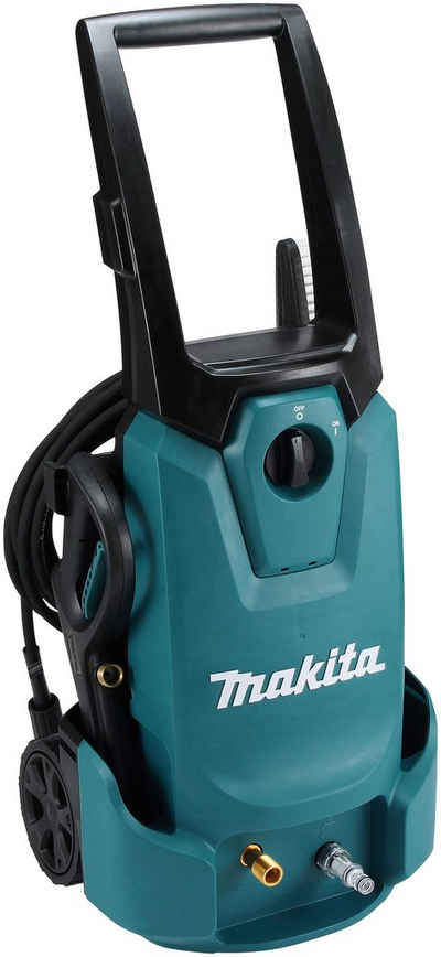 Makita Hochdruckreiniger »HW1200«, Druck max: 120 bar, 1800 W, Fördermenge max: 420 l/h, 120 bar, IPX5 Schutzisolierung