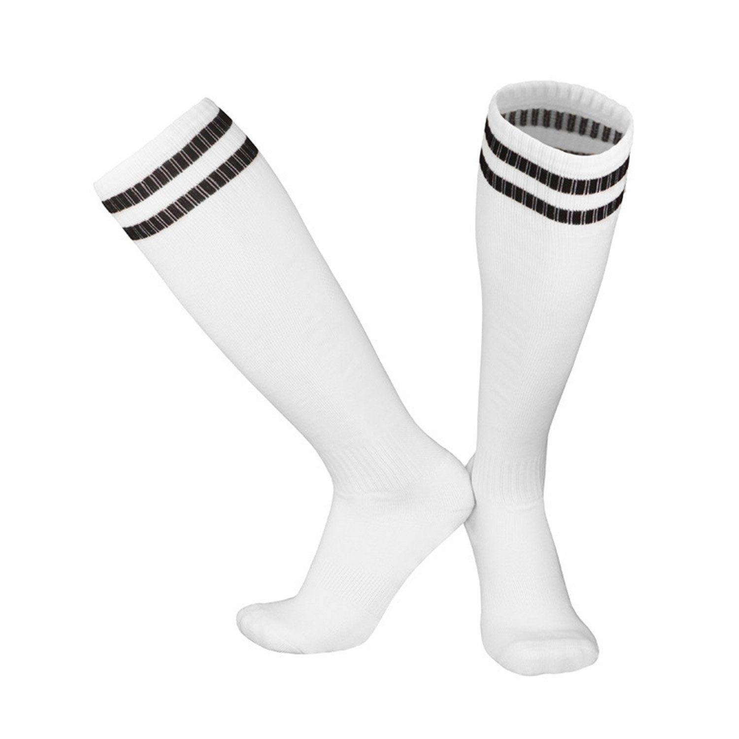 MAGICSHE Sportsocken Bewegung und für Laufen Erwachsene Kinderfußball Neutral Socken Fußballtraining, Training -Socken Fadenfäden Socken Weiß1