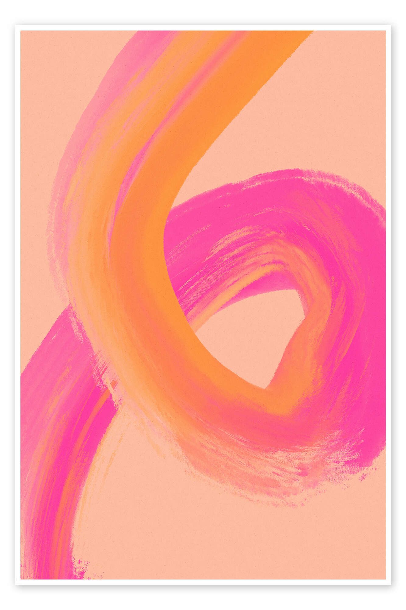 Posterlounge Wandbild Farbstriche Nr. 13, treechild, erhältlich als Poster, Leinwandbild, Wandsticker oder Acrylglasbild