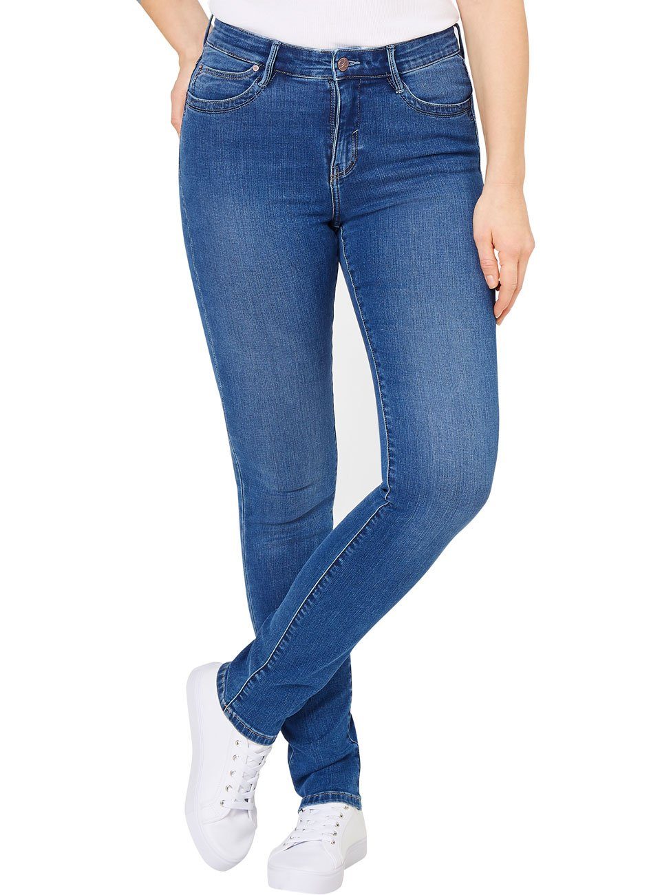 Paddock's Slim-fit-Jeans PAT mit Stretch medium stone soft used (5982) | 