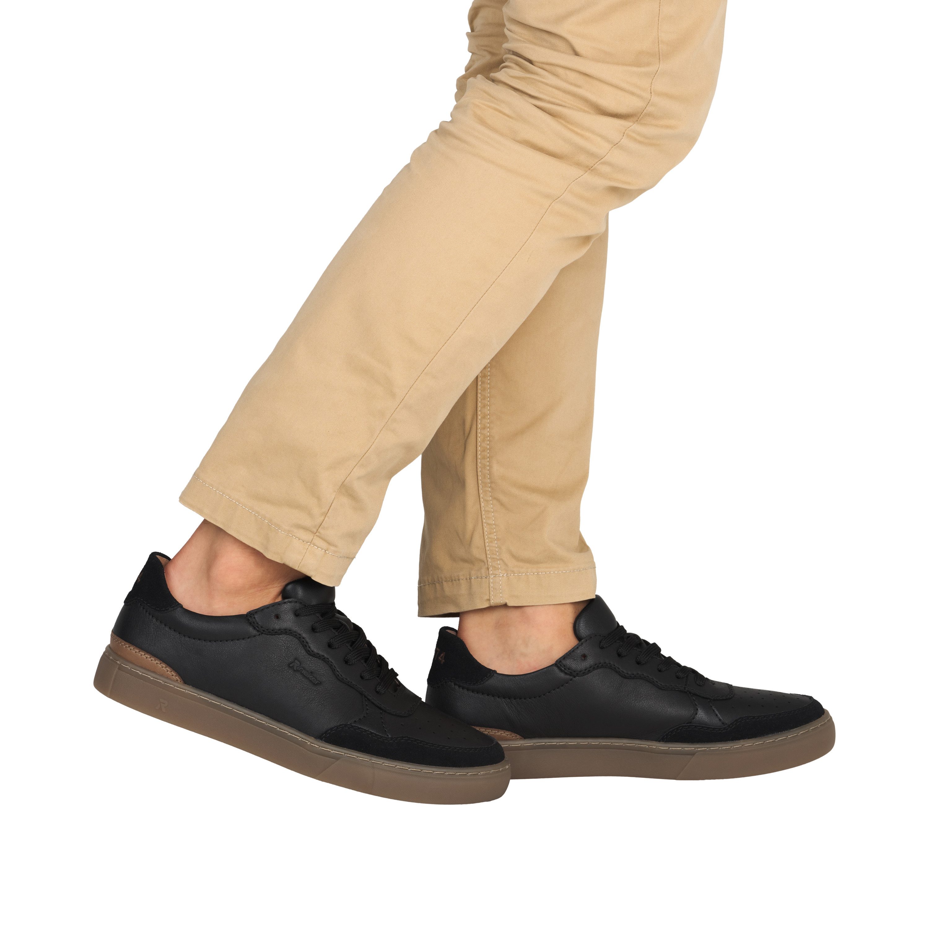 Rieker Sneaker Basket-Sneaker, Halbschuh, Schnürschuh mit Perforation