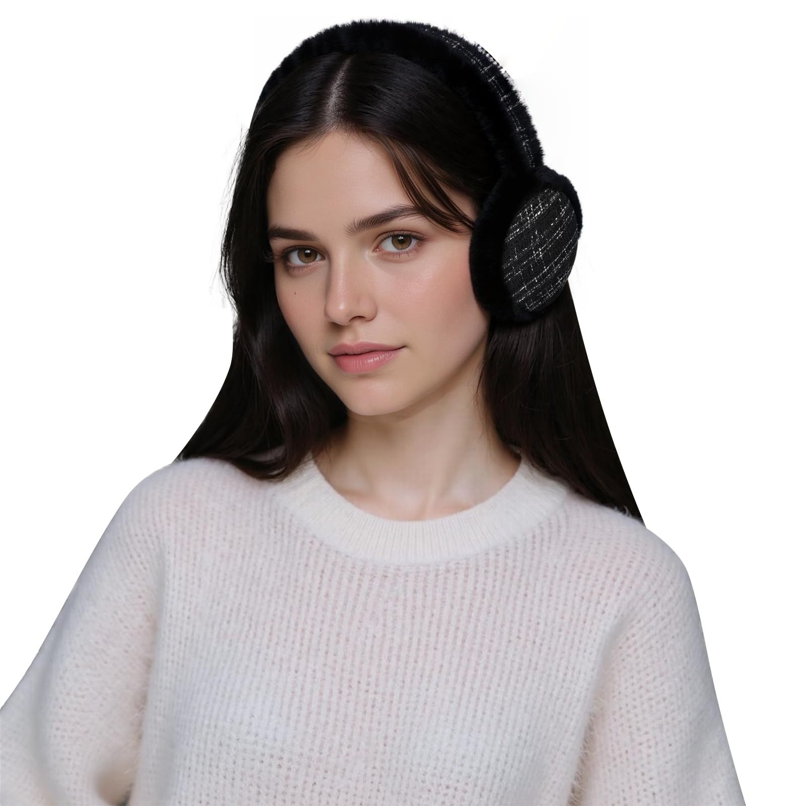 Coonoor Ohrenwärmer Winter Ohrenwärmer Damen Ohrenschützer Plush Earmuffs E günstig online kaufen