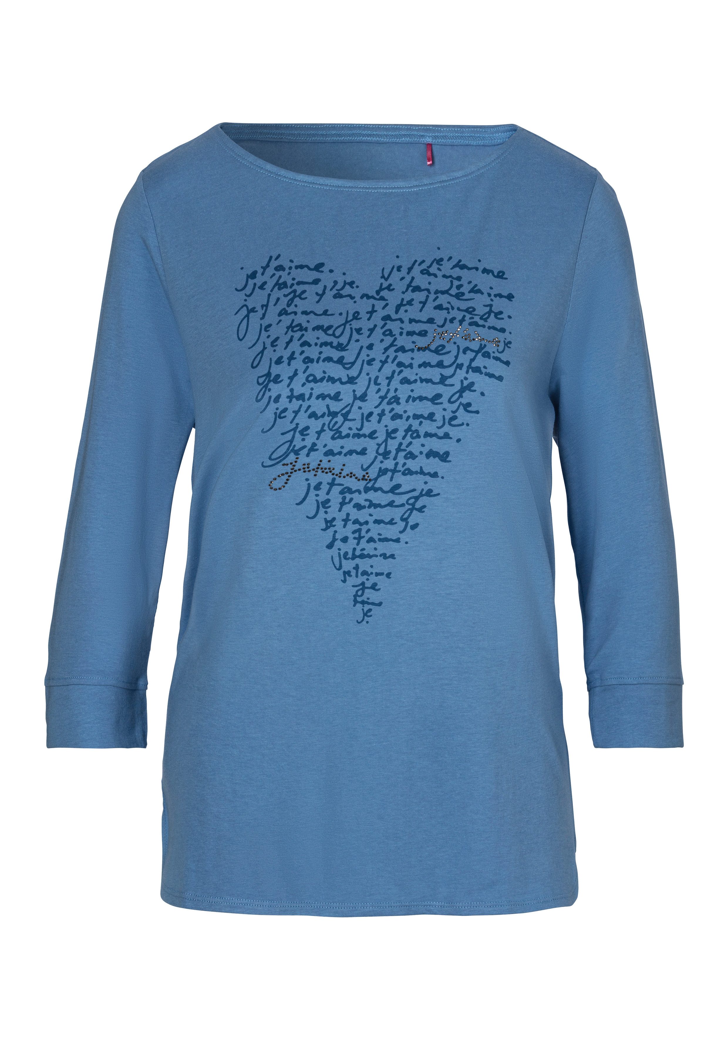 Lieblingsstück Rundhalsshirt CallidaL mit Herzmotiv günstig online kaufen