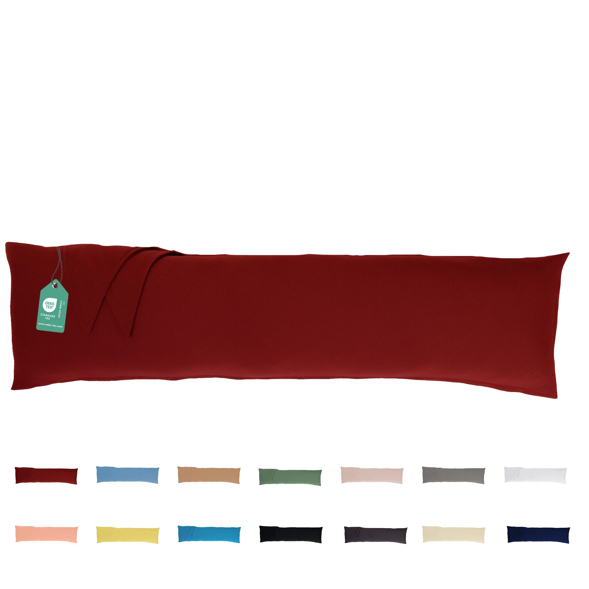livessa Seitenschläferkissen mit bezug 40x145 cm - Schwangersschaftskissen - Schlafkissen, Kissen mit Bezug, Seitenschläferkissen : 100% Mikrofaser, Kissenbezug: 100% Baumwolle, Stillkissen mit Kissenbezug