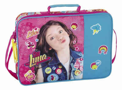 Disney Soy Luna Umhängetasche Disney Soy Luna - Schultasche, 38x28x6 cm (Reißverschluss, Mädchen), Geringes-Gewicht