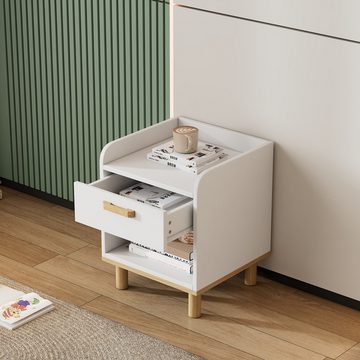 Gotagee Nachttisch Nachttisch Beistelltisch minimalistisches Design Schlafzimmermöbel MDF