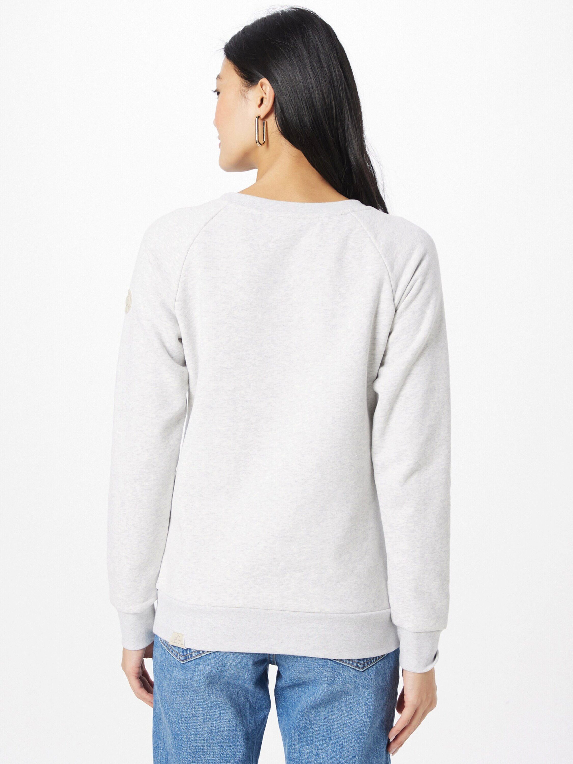 Sweatshirt (1-tlg) Light Plain/ohne DARIA Ragwear Details 2221_3003 Grey
