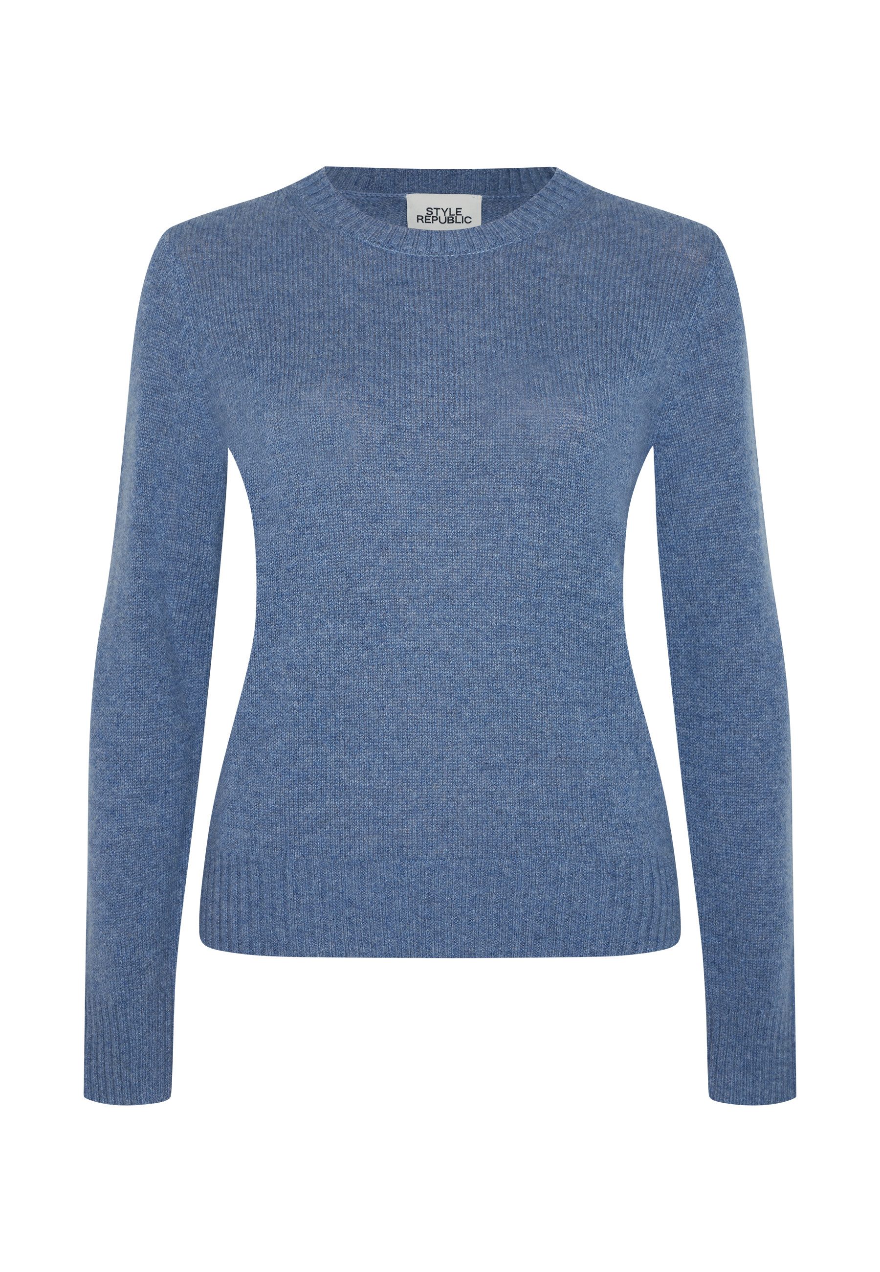 blue melange