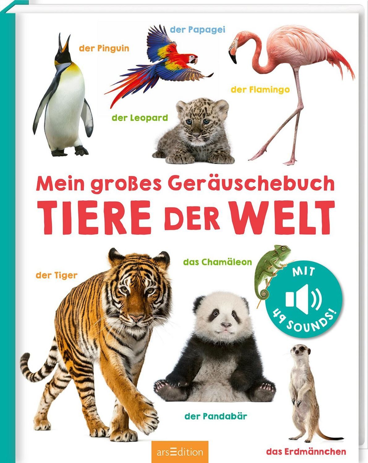 Mein großes Geräuschebuch – Tiere der Welt / diverse