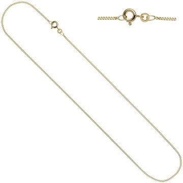 Schmuck Krone Goldkette 1,7mm Panzerkette aus 333 Gelbgold, 36cm, Gold 333