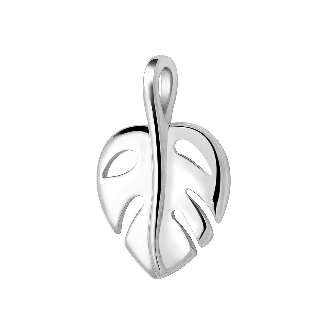 Materia Kettenanhänger Damen Silber Monstera Blatt günstig online kaufen