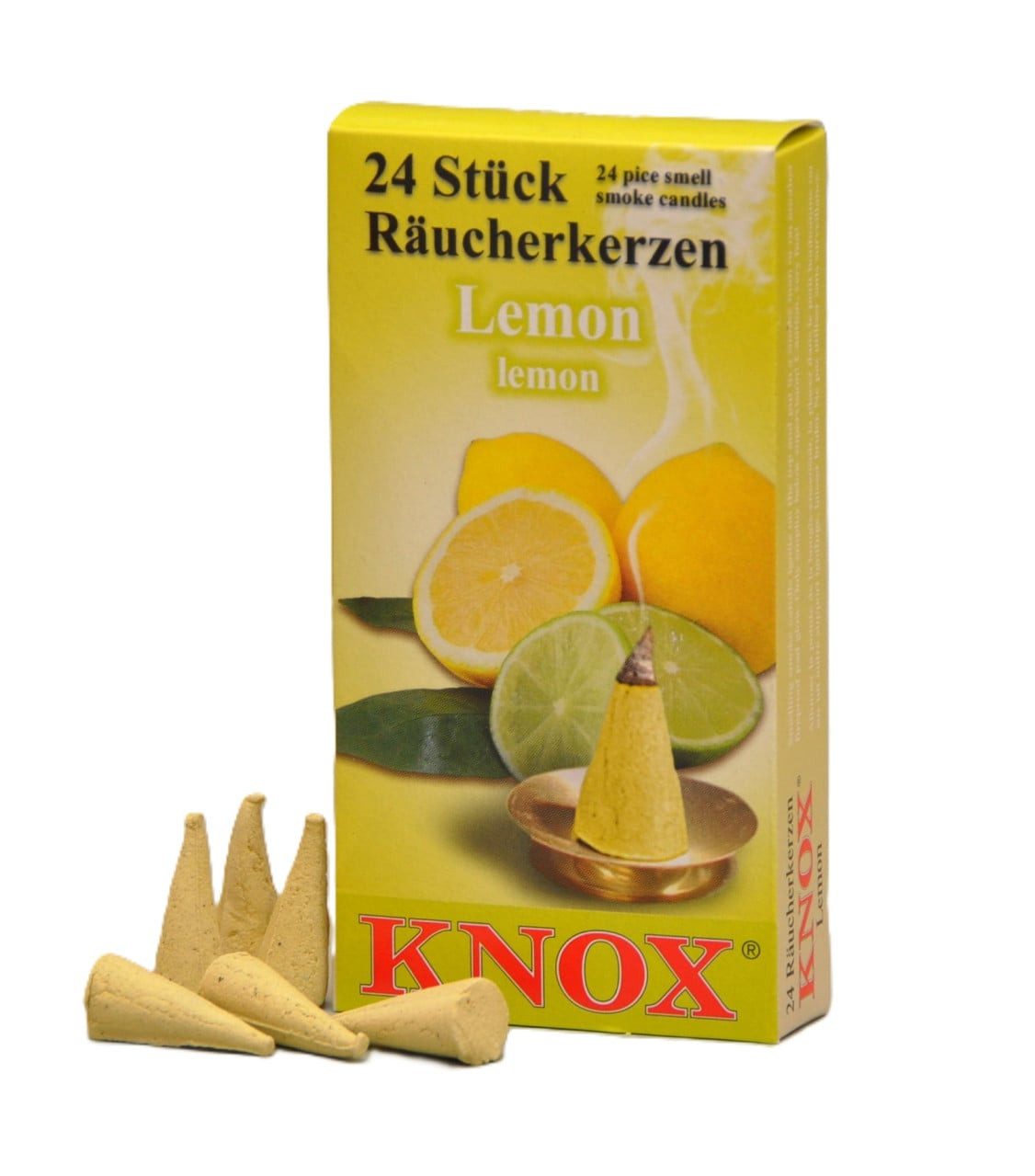 KNOX Räucherhaus KNOX Räucherkerzen - Lemon 24 Stück
