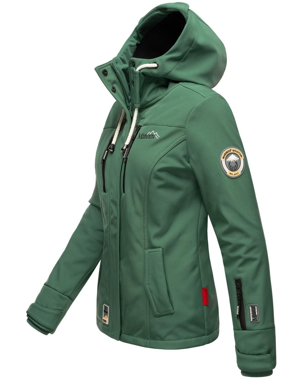 Marikoo Softshelljacke Kleine Zicke sportliche Funktionsjacke