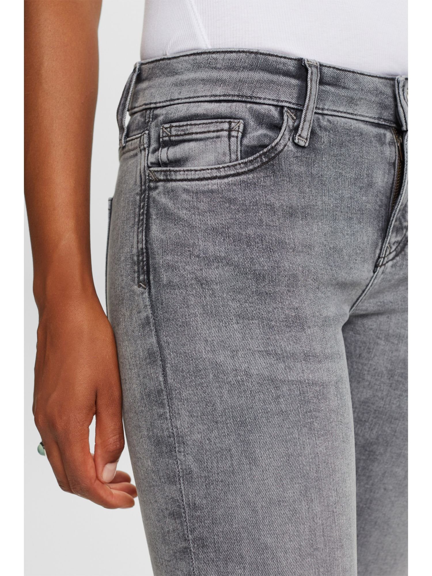 Esprit Skinny-fit-Jeans Bundhöhe mittlerer mit Jeans Skinny