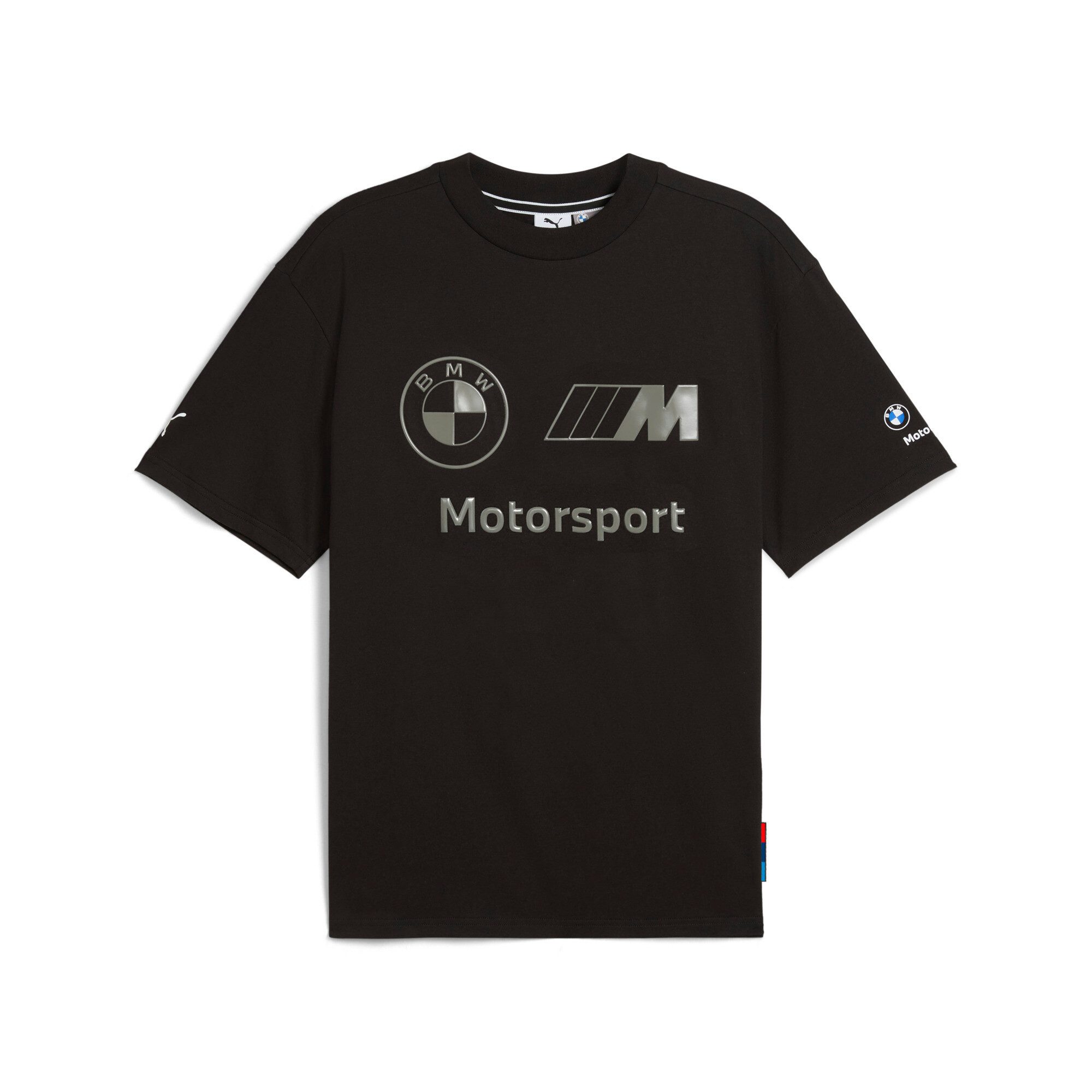 BMW T-Shirt BMW M Motorsport Puma T-Shirt "Lux Logo" - schwarz
