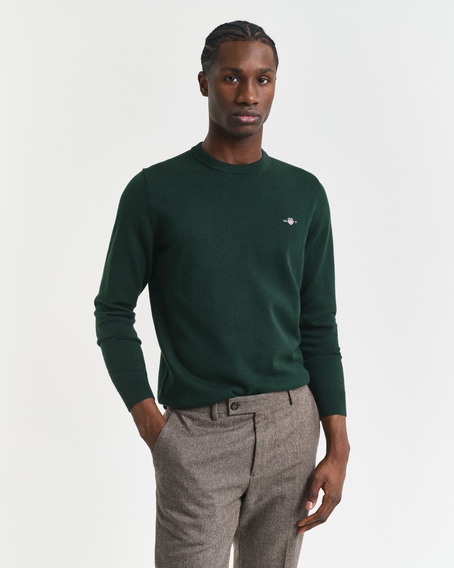 Gant Rundhalspullover günstig online kaufen