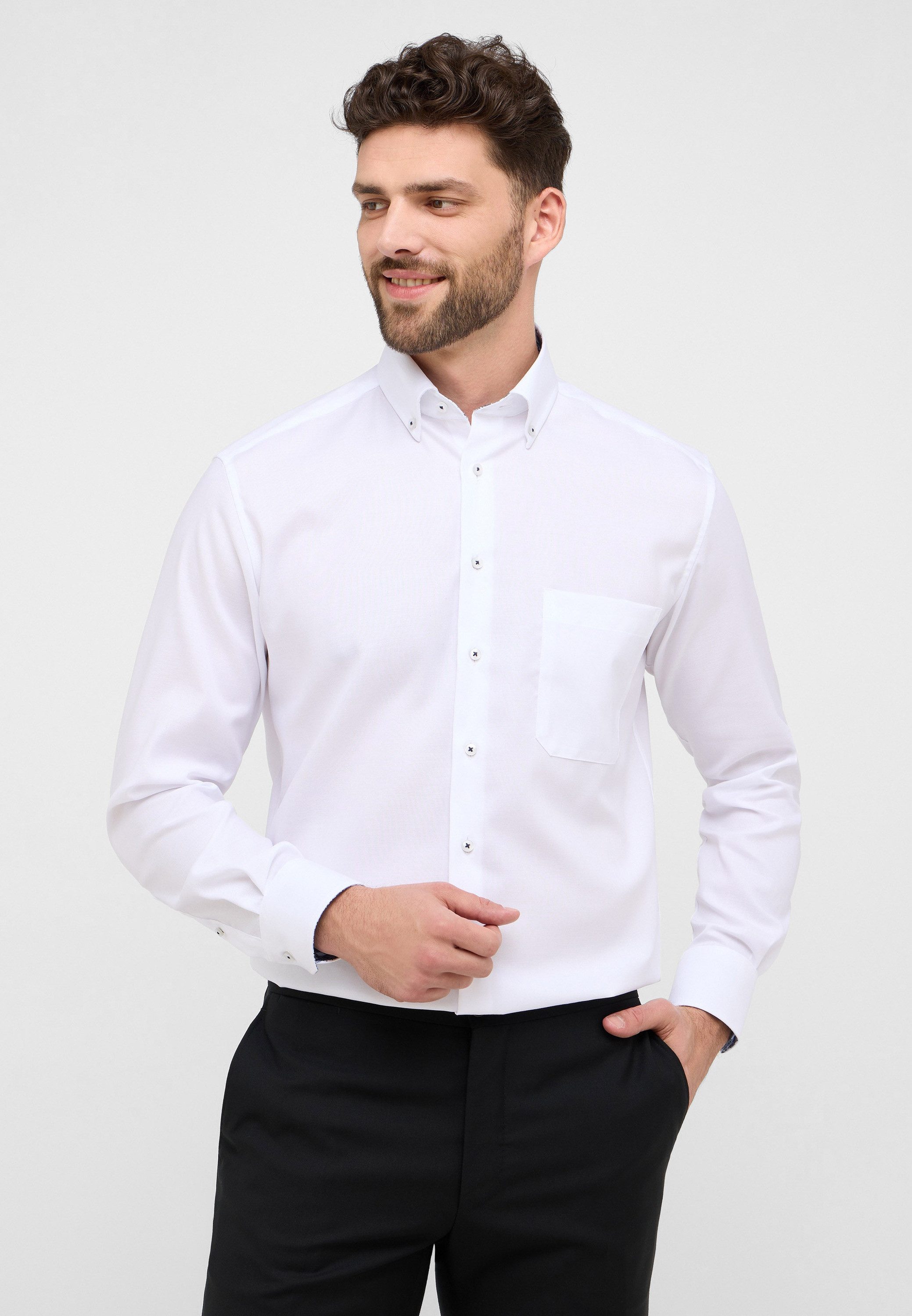 Eterna Langarmhemd COMFORT FIT günstig online kaufen