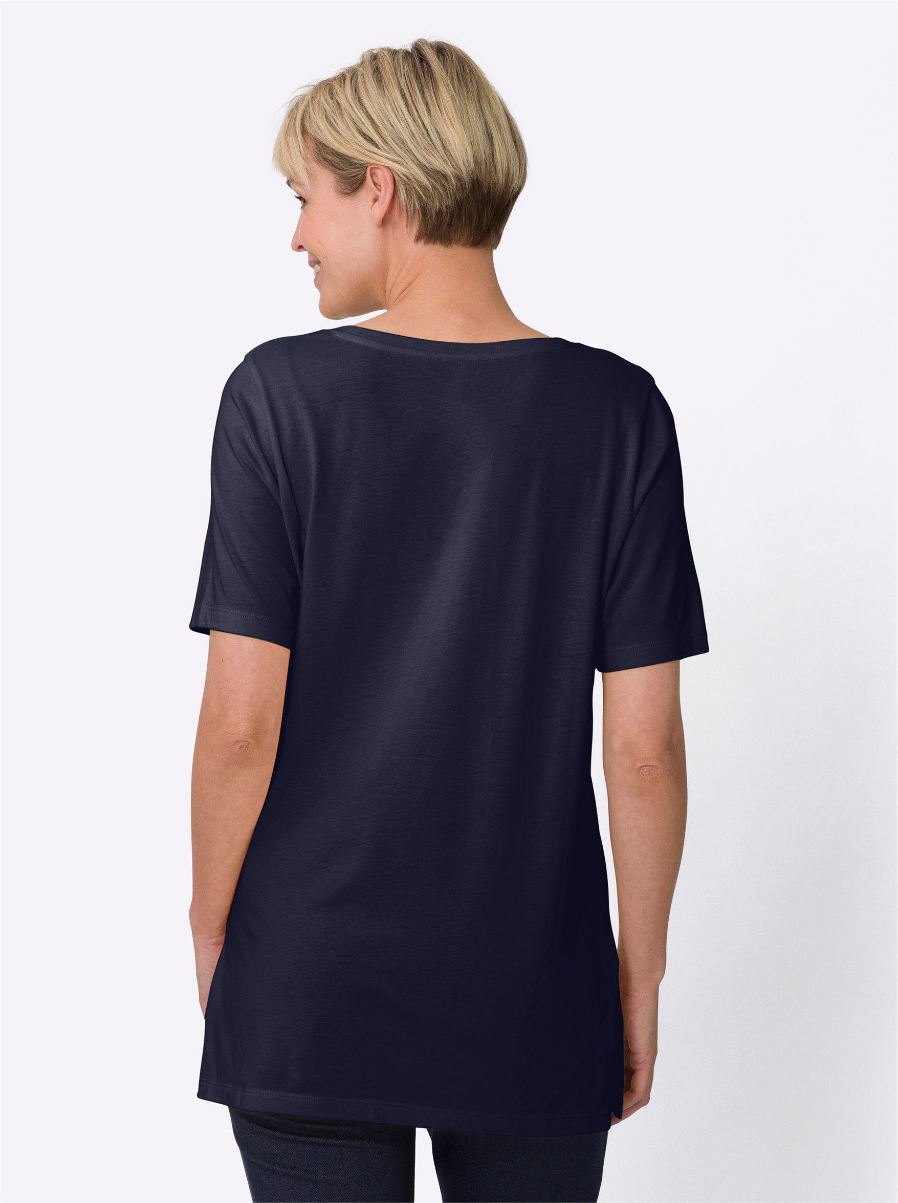Sieh an! Trainingsshirt Longshirt günstig online kaufen
