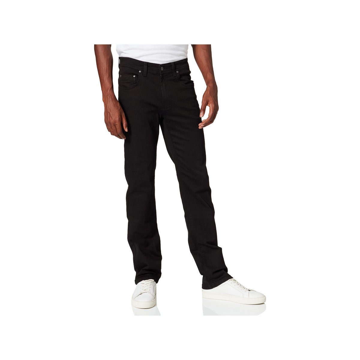 schwarz Jeans (1-tlg) Authentic 5-Pocket-Jeans Pioneer