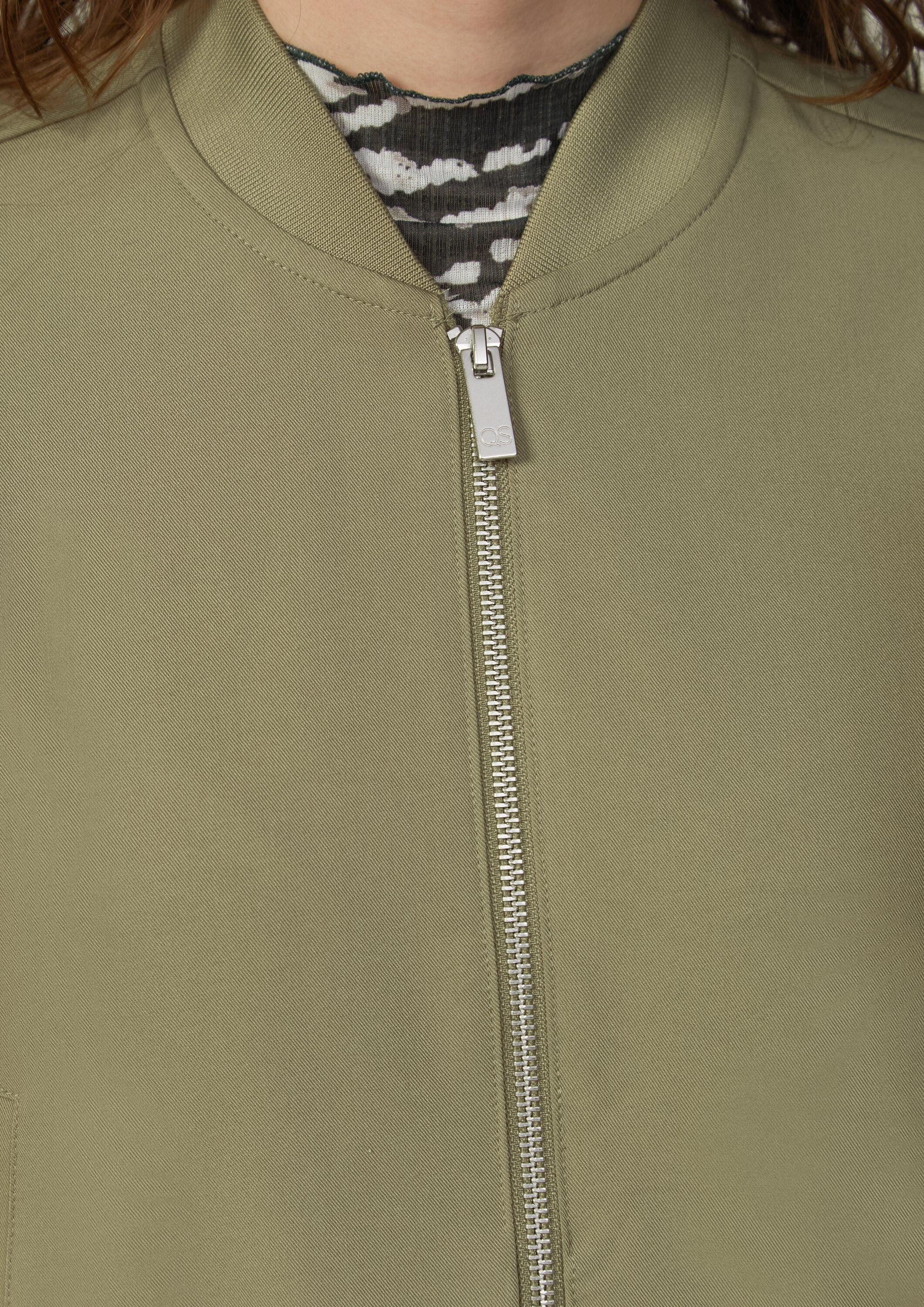 QS Funktionsjacke Outdoor-Jacke Blouson mit Stehkragen – Bild 4 von 5